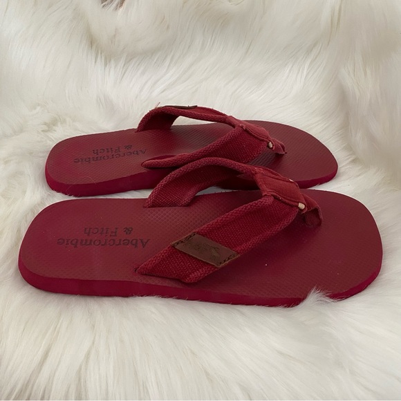 Abercrombie & Fitch Men’s size 11 thong flip flop sandals - Picture 2 of 9